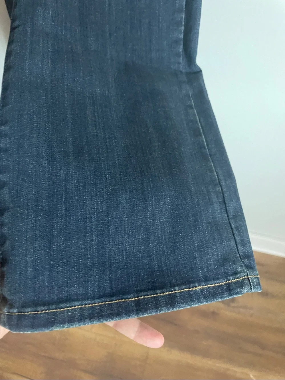 Judy Blue Pull On Wide Leg Stretch Waist Medium Wash Jeans 
Size 29/ 9 - Picture 5 of 12